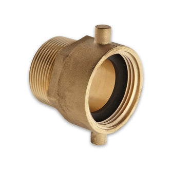 Female (Swivel) x Male (Rigid) Brass Adapter (Pin Lug)