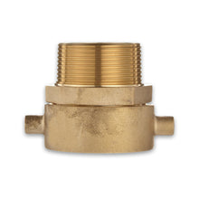 Female (Swivel) x Male (Rigid) Brass Adapter (Pin Lug)