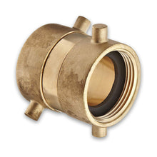 Female (Swivel) x Female (Swivel) Brass Adapter (Pin Lug)